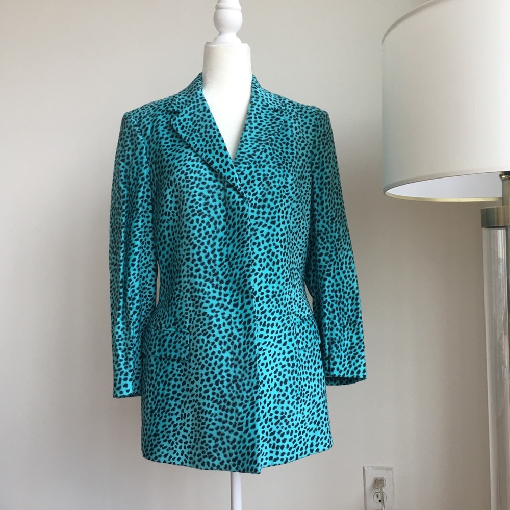 Versace jeans couture Dalmatian vintage blazer L